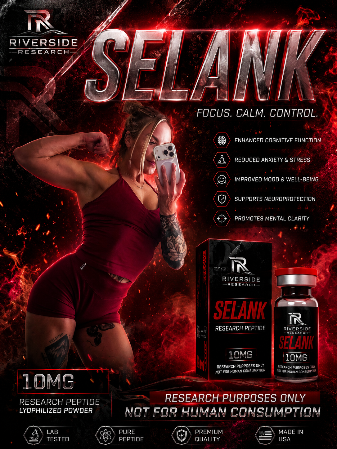 Selank brochure artwork
