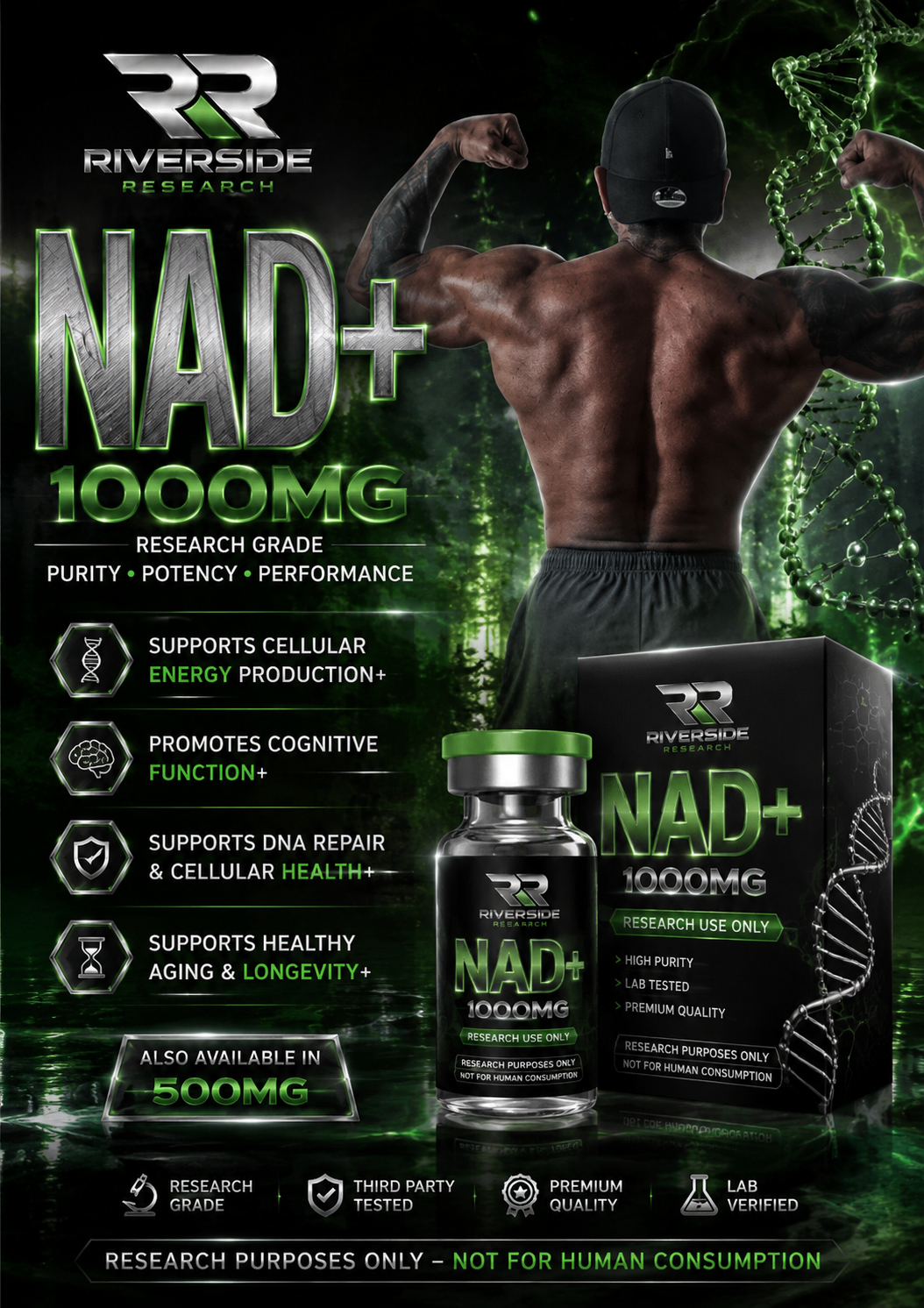 NAD+ brochure artwork