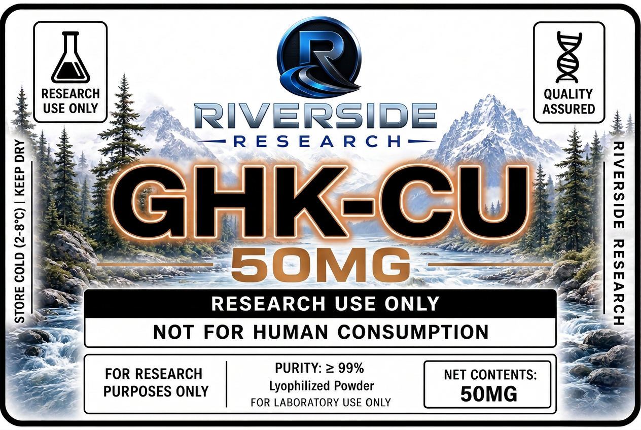 GHK-Cu product label