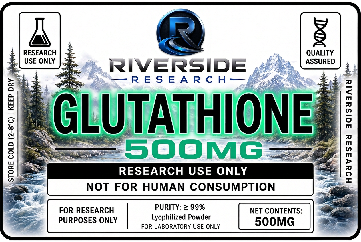 Glutathione product label