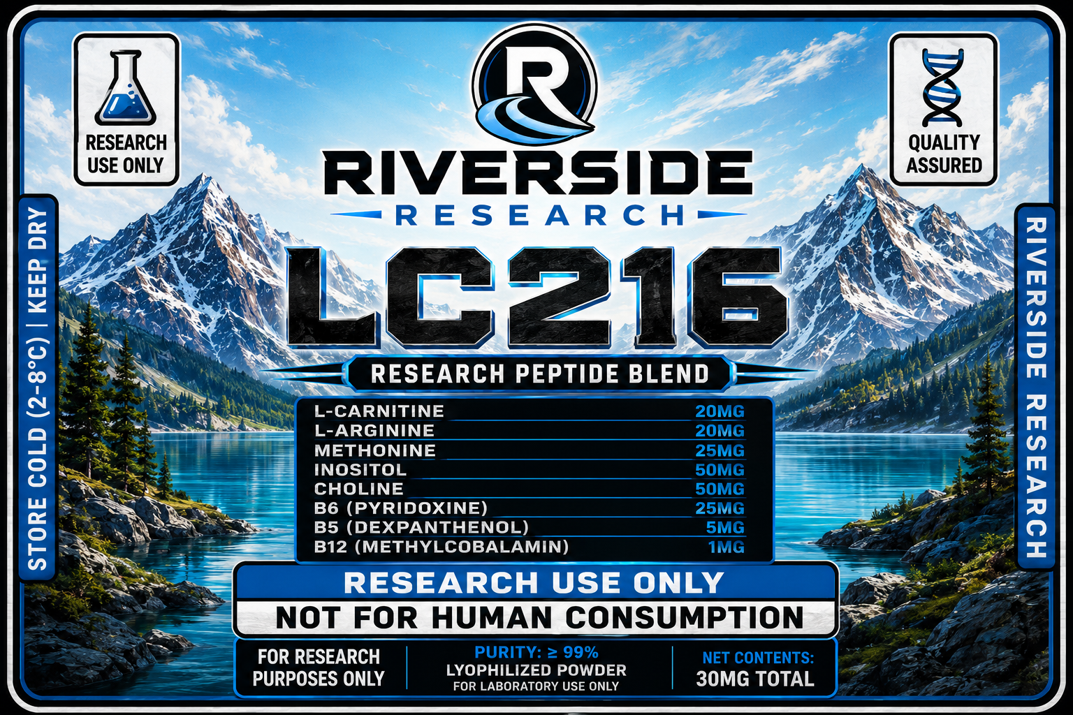 LC216 full product label