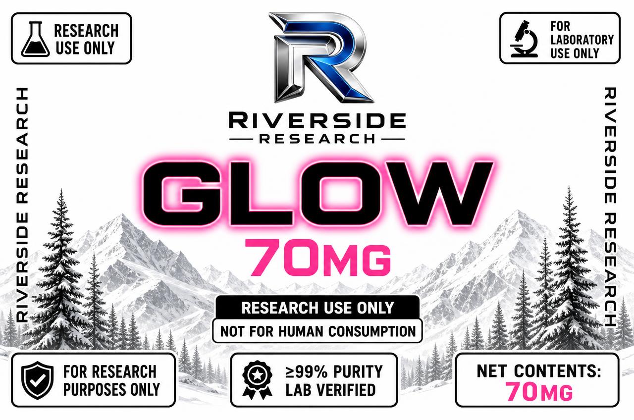 GLOW Blend product label