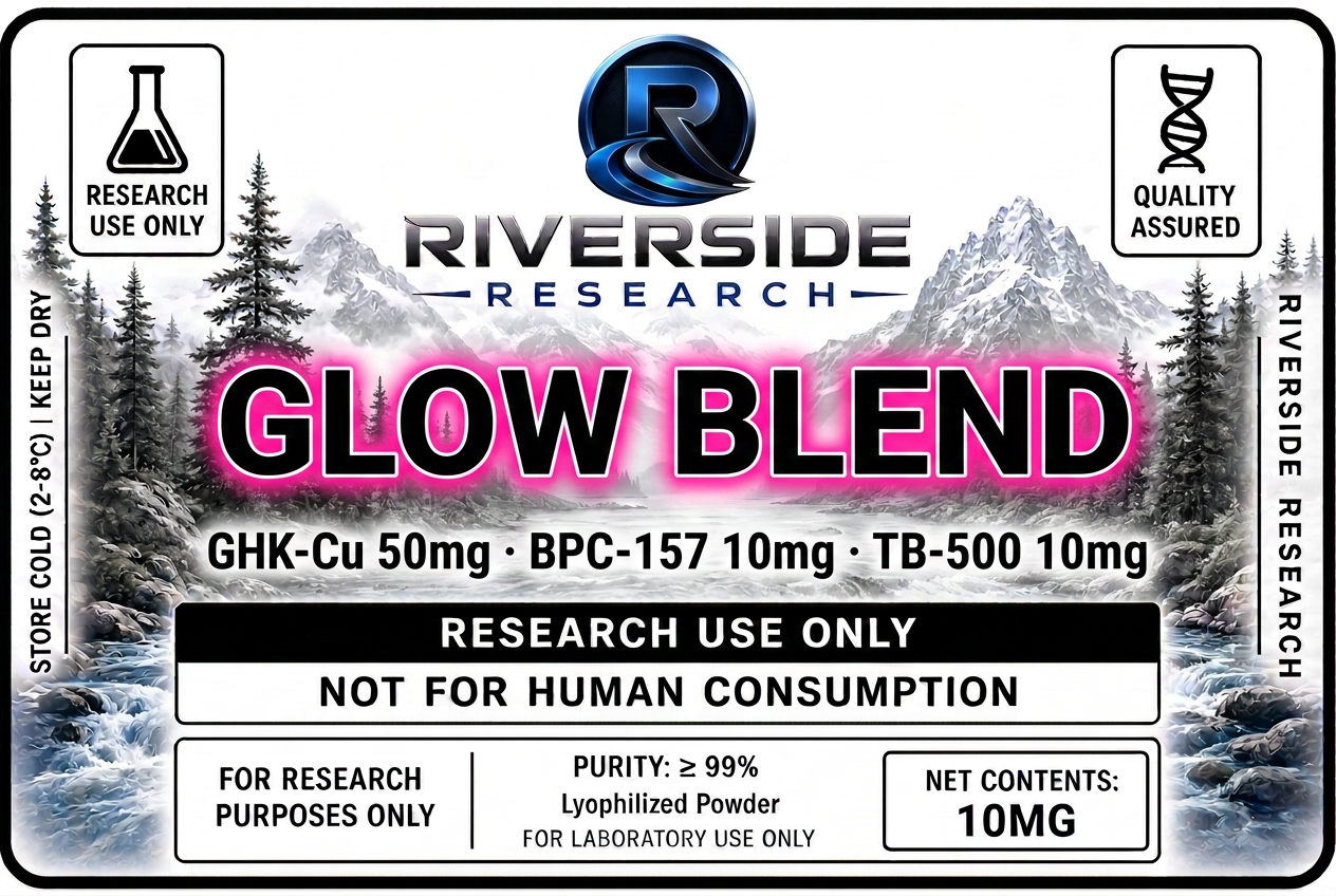 GLOW full product label