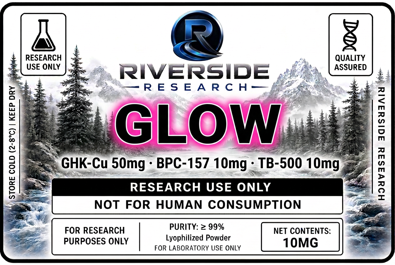 GLOW full product label
