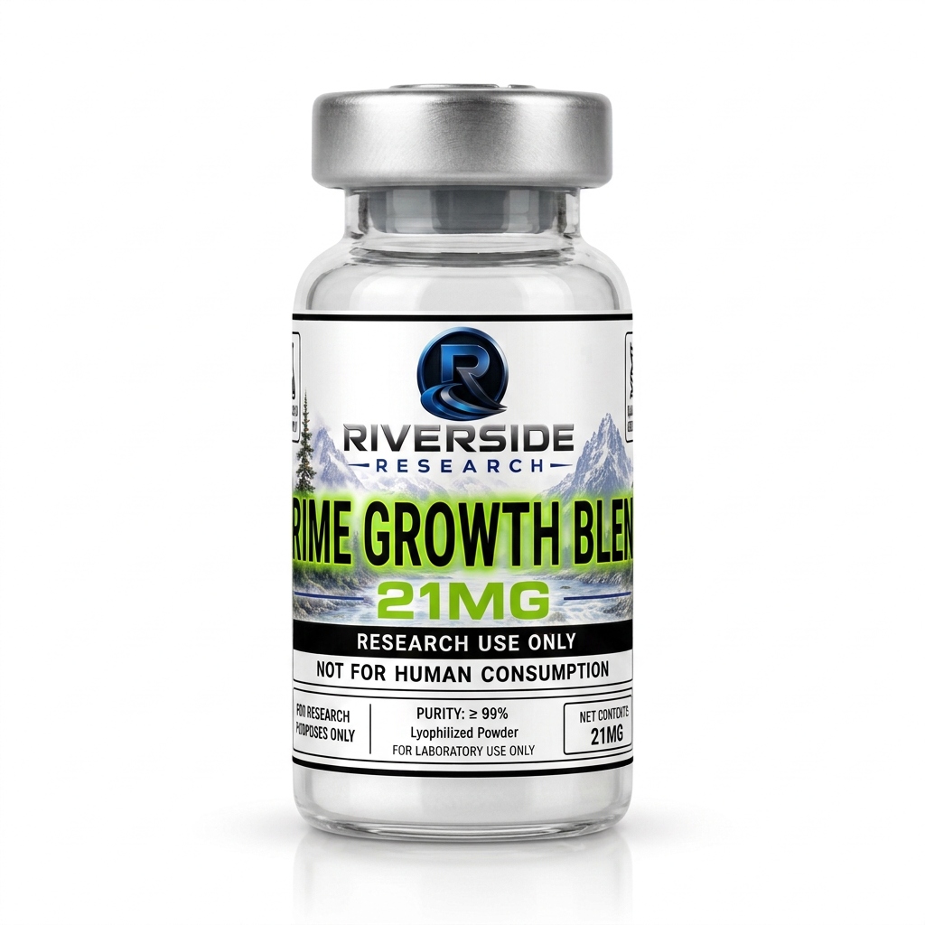 Prime Growth Blend matching labeled vial