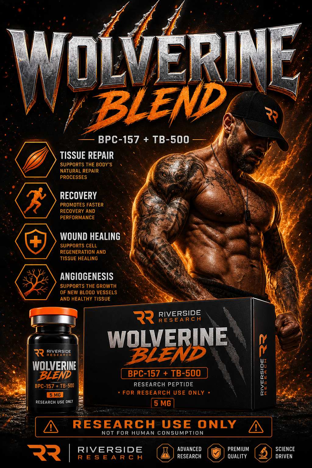 Wolverine Blend brochure artwork